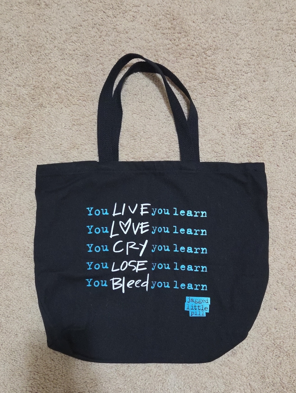 Jagged Little Pill Tote Bag